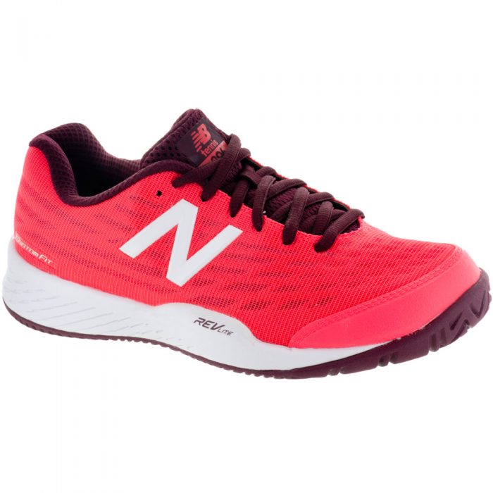 New Balance 896v2 Womens' Vivid Coral/Vivid Coral: New Balance Tennis Shoes