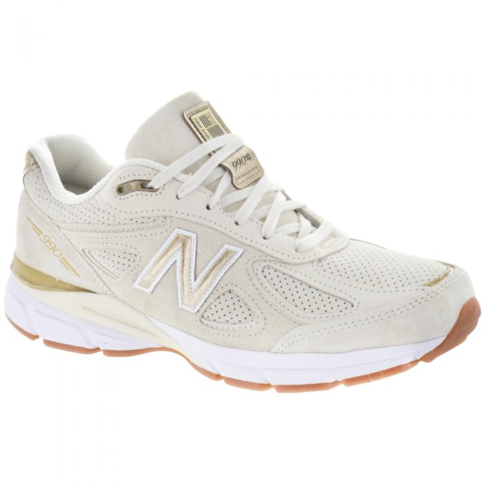 New Balance 990v4: New Balance Men's Running Shoes Angora