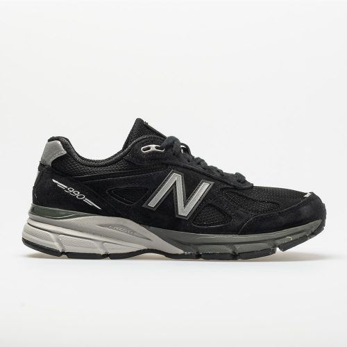 New Balance 990v4: New Balance Men's Running Shoes Black/Silver
