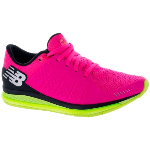 New Balance FuelCell v1: New Balance Women's Running Shoes Alpha pink/Lime glo/Black