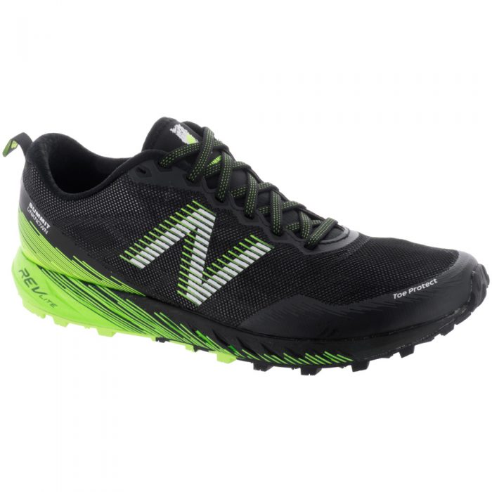 New Balance Summit Unknown: New Balance Men's Running Shoes Black/Energy/Lime