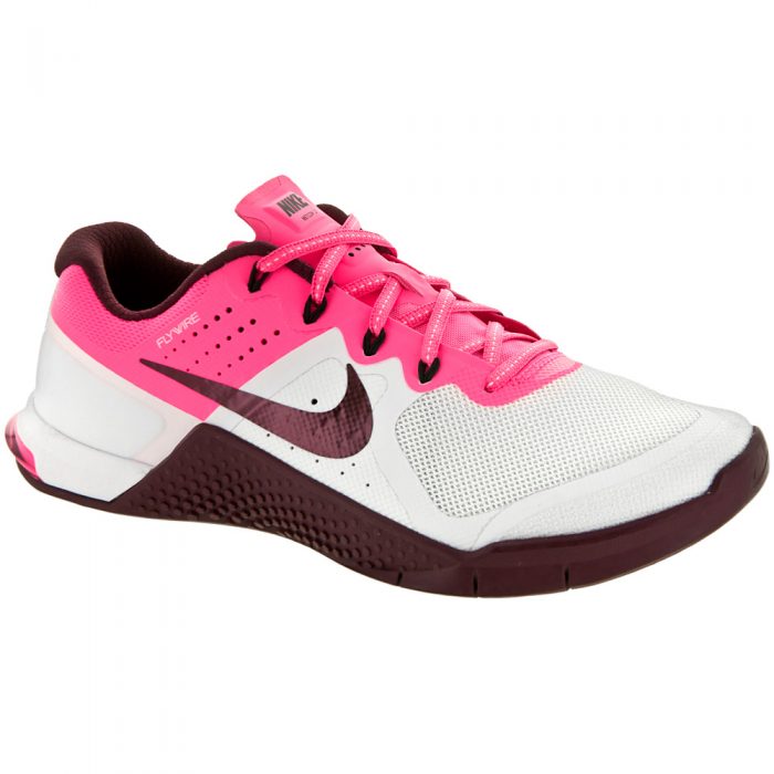 Nike Metcon 2: Nike Women's Training Shoes White/Night Maroon/Pink Blast
