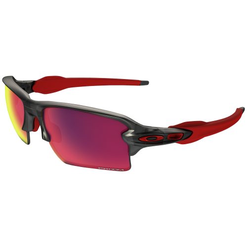 Oakley Flak 2.0 XL Matte Grey Smoke PRIZM Road Sunglasses: Oakley Sunglasses