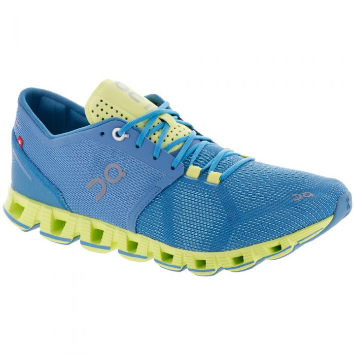 On Cloud X: On Running Women's Running Shoes Niagra/Lime