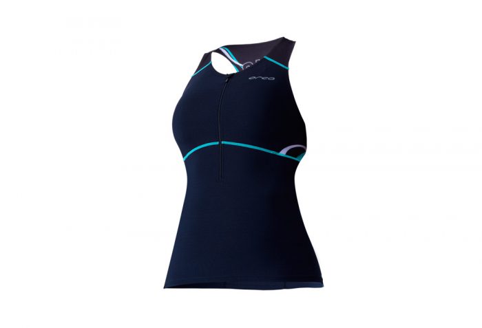 Orca 226 Tri Support Singlet - Women's - black/bachelor button, xsmall
