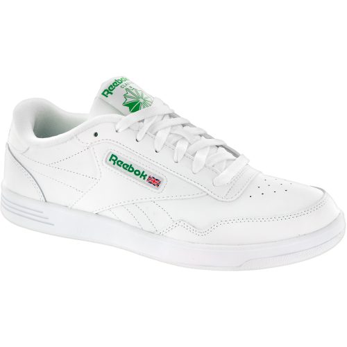 Reebok Club MEMT: Reebok Men's Tennis Shoes White/Glen Green