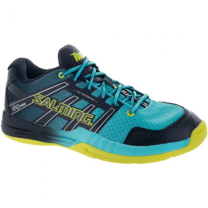 Salming Race X: Salming Men's Indoor, Squash, Racquetball Shoes Turquoise