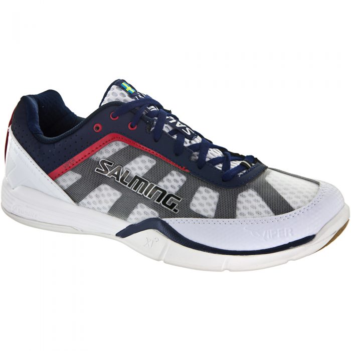 Salming Viper 2.0: Salming Men's Indoor, Squash, Racquetball Shoes White/Navy