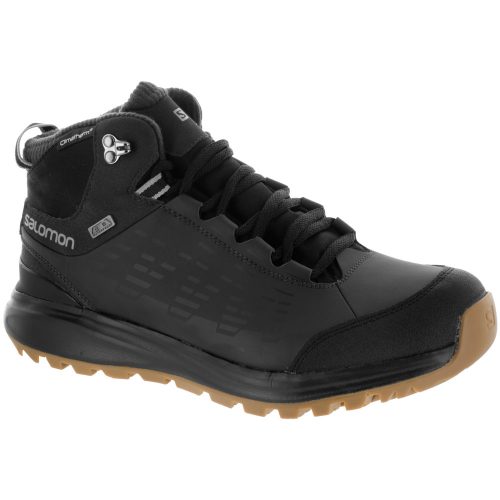 Salomon Kaipo CS WP 2: Salomon Men's Hiking Shoes Black/Asphalt/Titanium