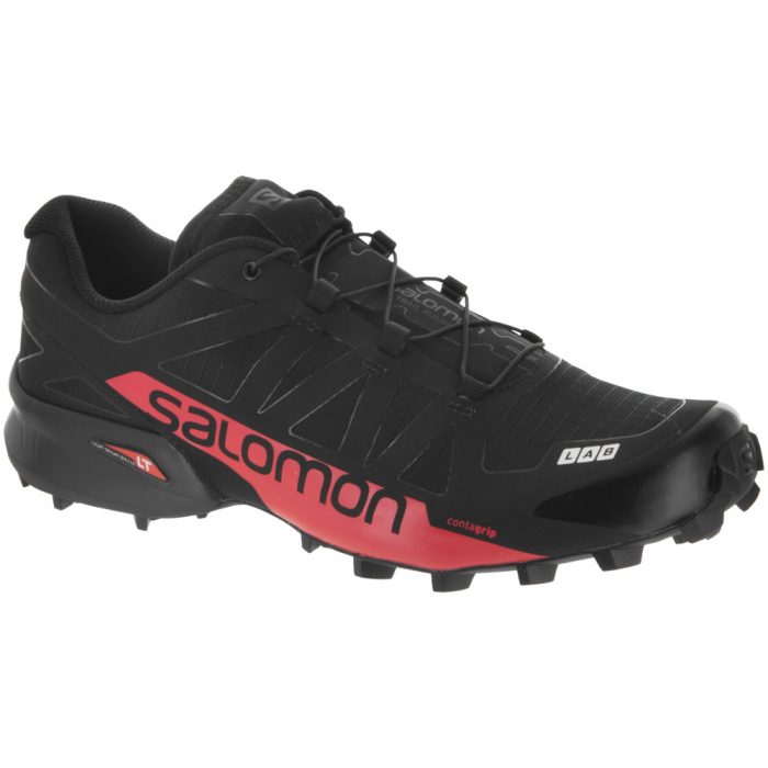 Salomon S-Lab Speedcross: Salomon Men's Running Shoes Black/Racing Red