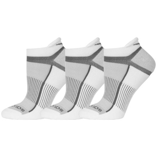 Saucony Inferno No Show Tab Socks 3 Pack: Saucony Socks