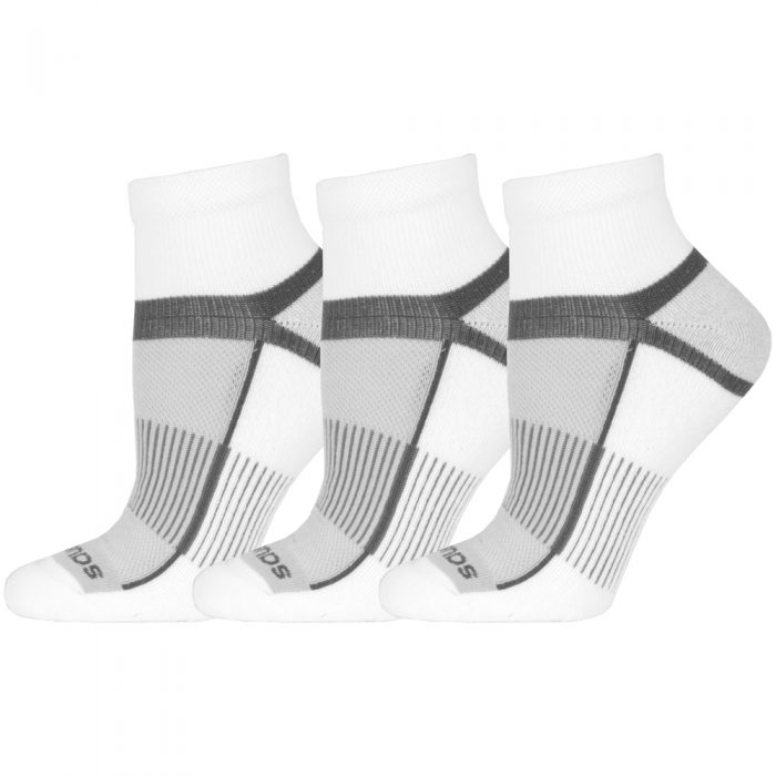 Saucony Inferno Quarter Socks 3 Pack: Saucony Socks