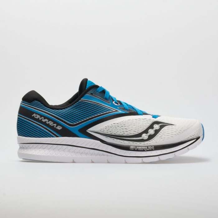 Saucony Kinvara 9: Saucony Men's Running Shoes White/Blue/Black