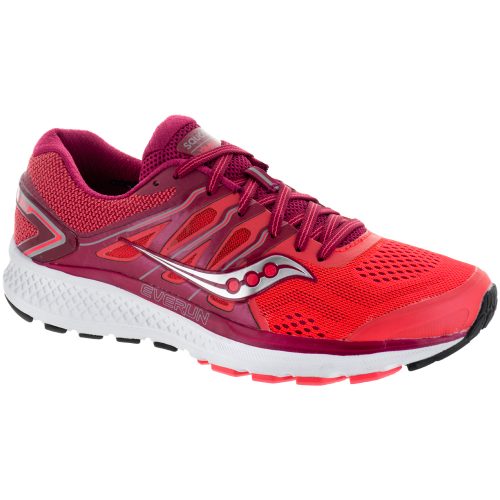 Saucony Omni 16: Saucony Women's Running Shoes Berry/Coral