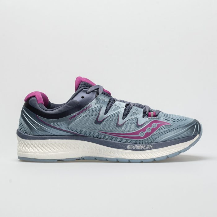 Saucony Triumph ISO 4: Saucony Women's Running Shoes Fog/Grey/Purple