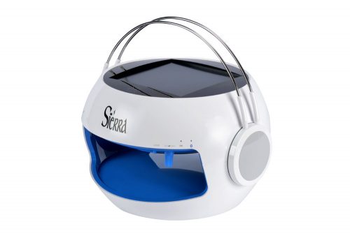 Sierra Solar Charging Bluetooth Wireless Speaker - blue, one size