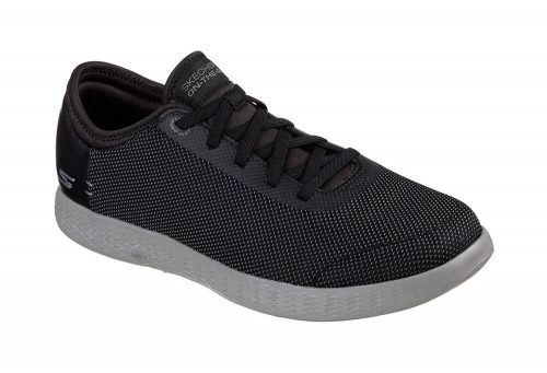 Skechers 2 Tone Mesh Shoes - Men's - black/grey, 12.5