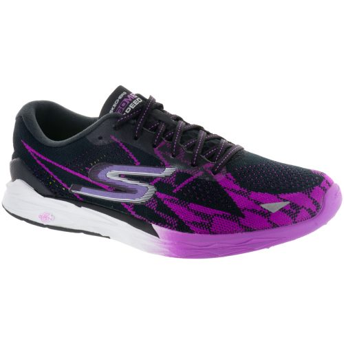 Skechers GOmeb Speed 4: Skechers Performance Women's Running Shoes Black/Pink