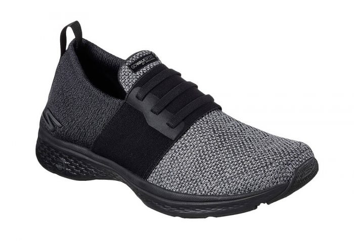 Skechers Go Walk Sport Shoes - Men's - black/grey, 11.5