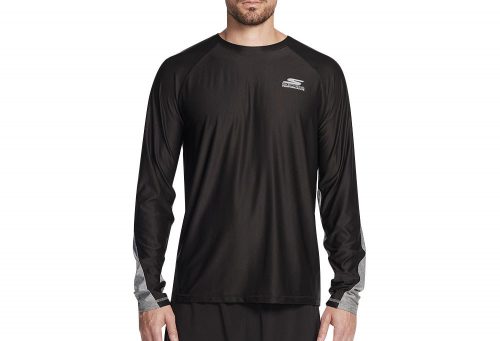 Skechers Sprint Long Sleeve Shirt - Men's - black, medium