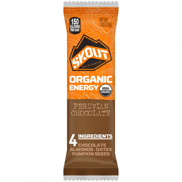 Skout Backcountry Organic Energy Bar (Box of 12): Skout Backcountry Nutrition