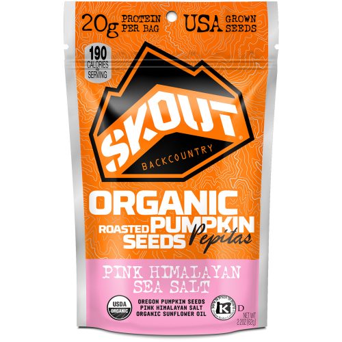 Skout Backcountry Organic Pumpkin Seeds (Box of 6): Skout Backcountry Nutrition