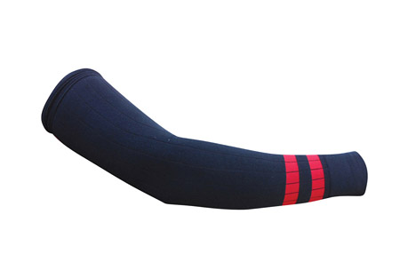 Sock Guy Red Stripe Acrylic Arm Warmer