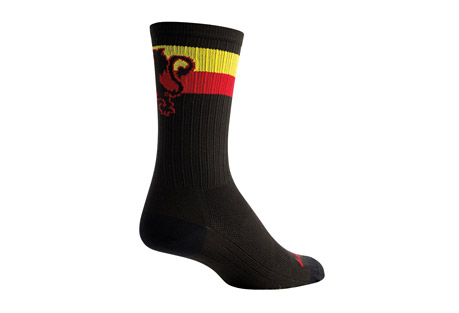 Sock Guy SGX 6" Belgie Lion Socks