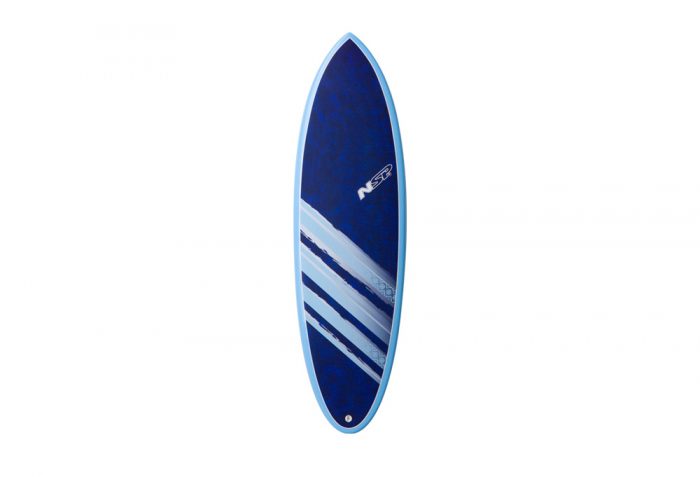 Surftech NSP 04 Cocomat Hybrid Short Surf VC 6'0 Surfboard - blue, one size