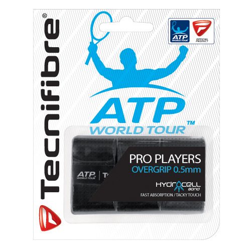 Tecnifibre ATP Pro Players Overgrip 3 Pack: Tecnifibre Tennis Overgrips