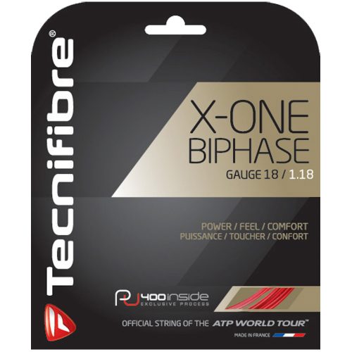 Tecnifibre X-One Biphase 18: Tecnifibre Tennis String Packages
