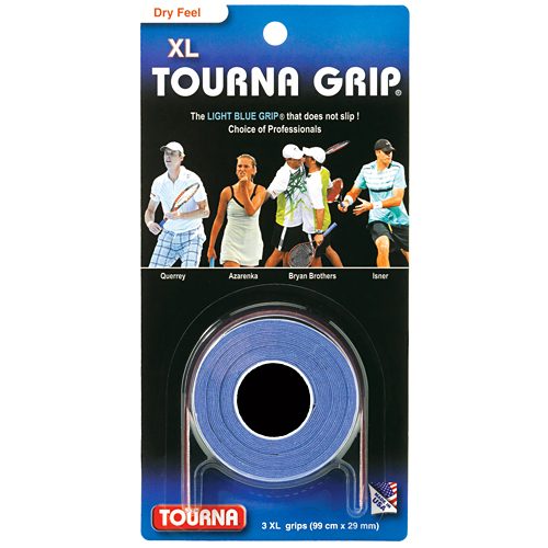 Tourna Grip XL Overgrips 3 Pack: Tourna Tennis Overgrips