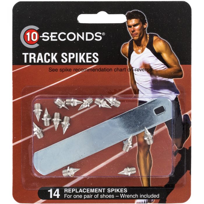 Track Spikes (Pack of 14): 10-Seconds Shoe Care