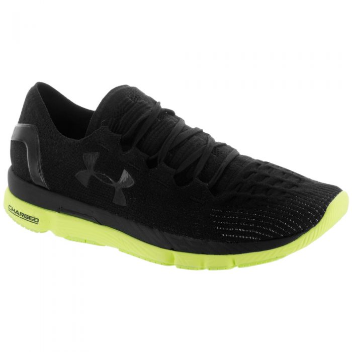 Under Armour Speedform Slingshot: Under Armour Men's Running Shoes Black/Quirky Lime
