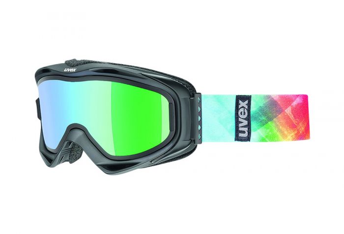 Uvex g.gl 300 TO Goggles - black mat dl/itm green, one size