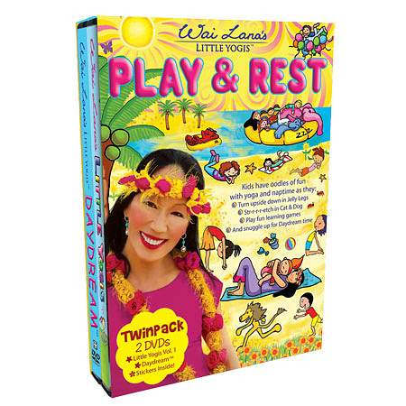 Wai Lana Little Yogis Play and Rest DVD Twin Pack - 1 ea.