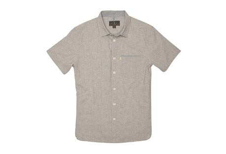 Wilder & Sons Burnside Short Sleeve Button Down Shirt - Men's
