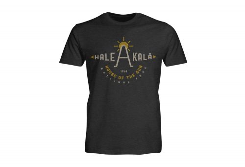 Wilder & Sons Hale Akala National Park Short Sleeve T-Shirt - Men's - charcoal heather, small