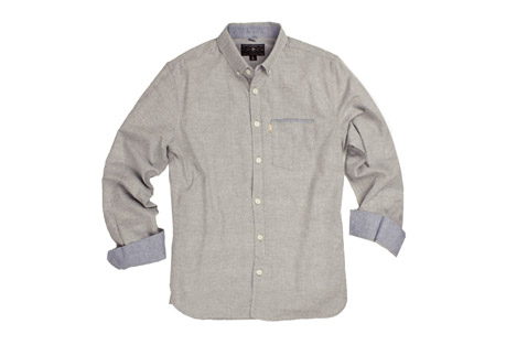 Wilder & Sons Hawthorne Long Sleeve Button Down Shirt - Men's