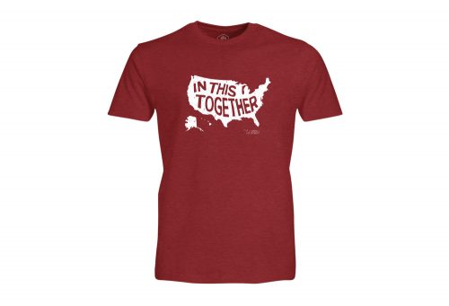 Wilder & Sons In This Together T-Shirt - Men's - cardinal, small