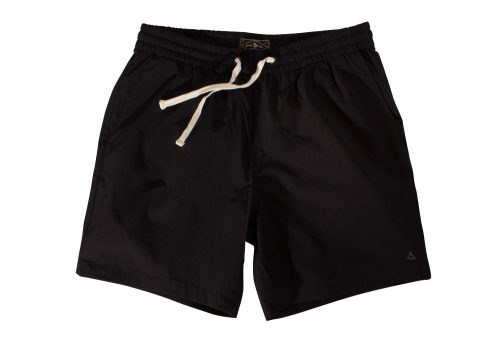 Wilder & Sons Seaside Volley 6" Shorts - Men's - black, x-large