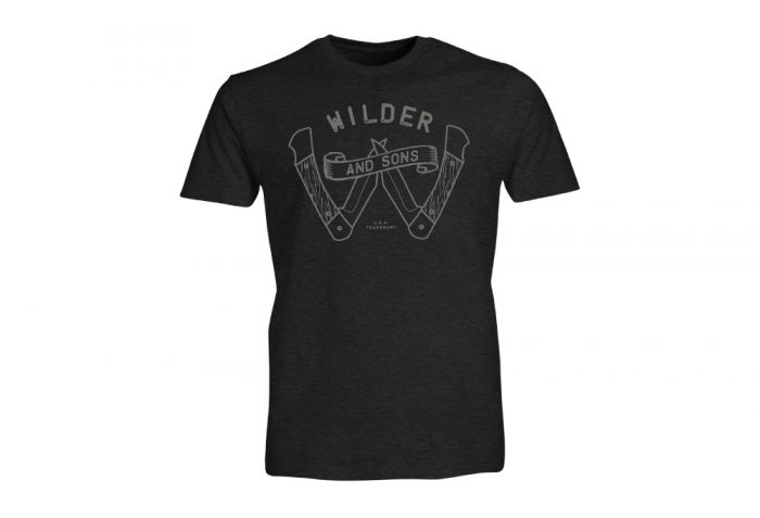 Wilder & Sons Survival Tee - Men's - charcoal heather, small