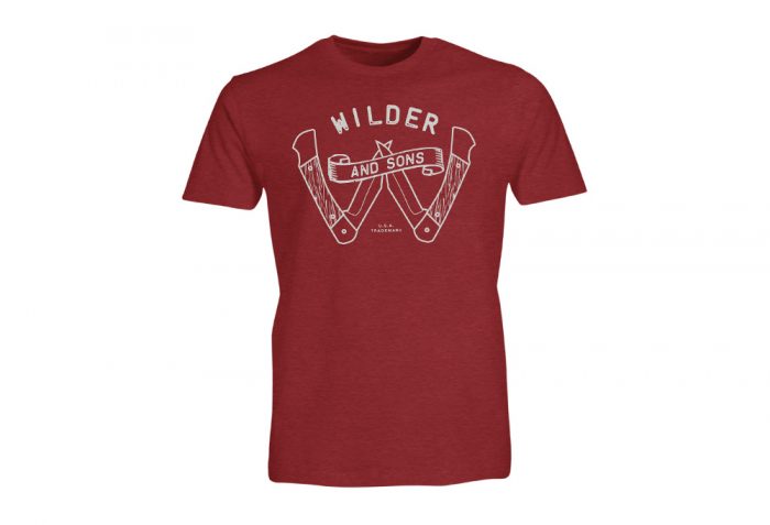 Wilder & Sons Survival Tee - Men's - red, small