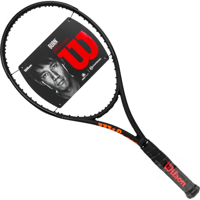 Wilson Burn 100S Countervail Black: Wilson Tennis Racquets