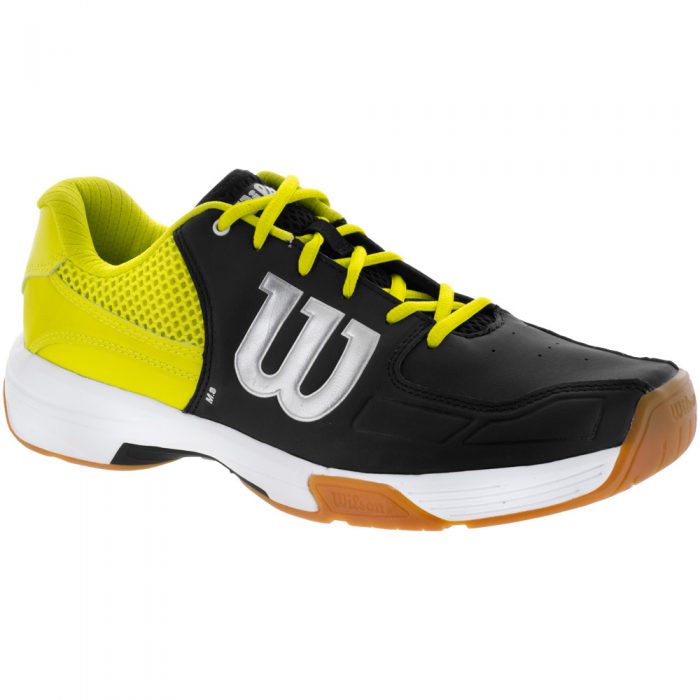 Wilson Recon: Wilson Men's Indoor, Squash, Racquetball Shoes Black/Sulphur
