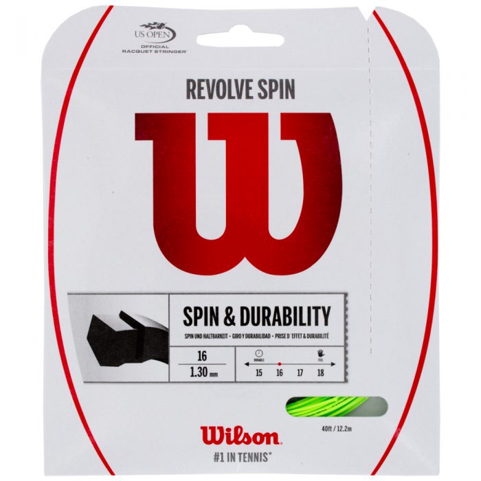 Wilson Revolve Spin 16: Wilson Tennis String Packages