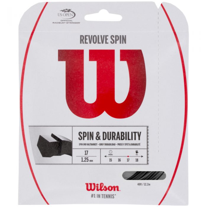 Wilson Revolve Spin 17: Wilson Tennis String Packages