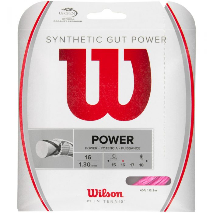 Wilson Synthetic Gut Power 16: Wilson Tennis String Packages