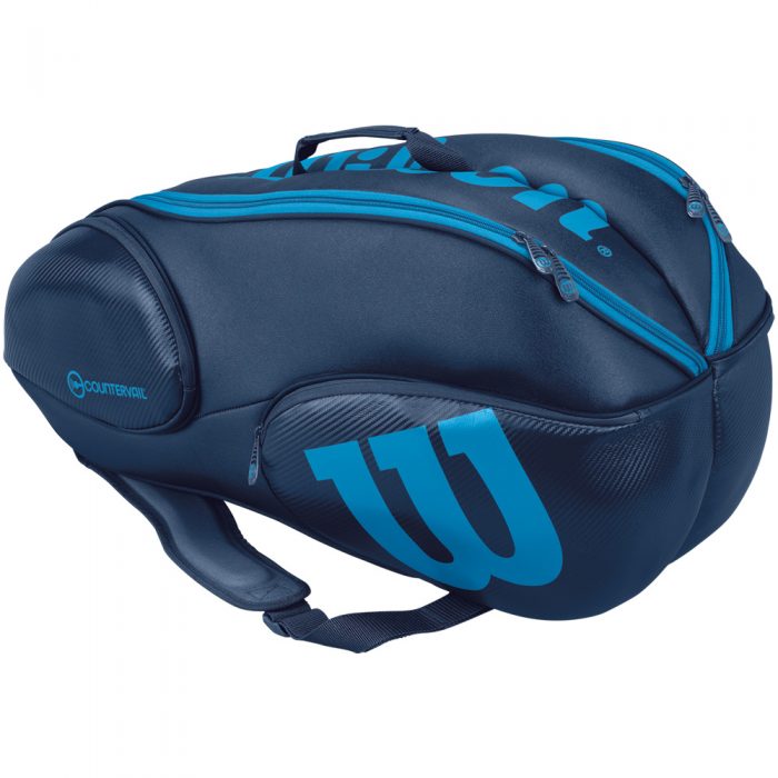 Wilson Ultra 9 Pack Bag Blue/Blue: Wilson Tennis Bags