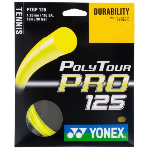 Yonex Poly Tour Pro 16L 1.25: Yonex Tennis String Packages